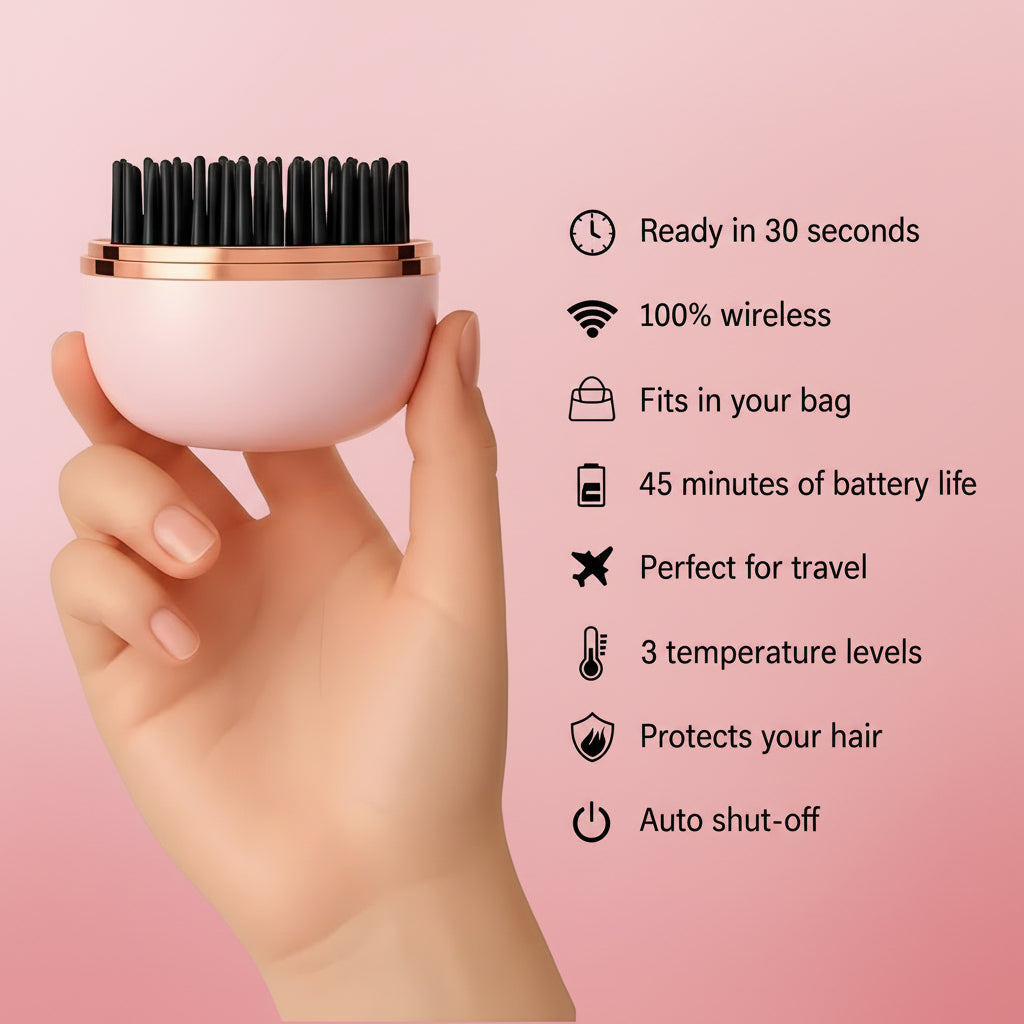 Lunishi™ SmoothPro Mini Straightener